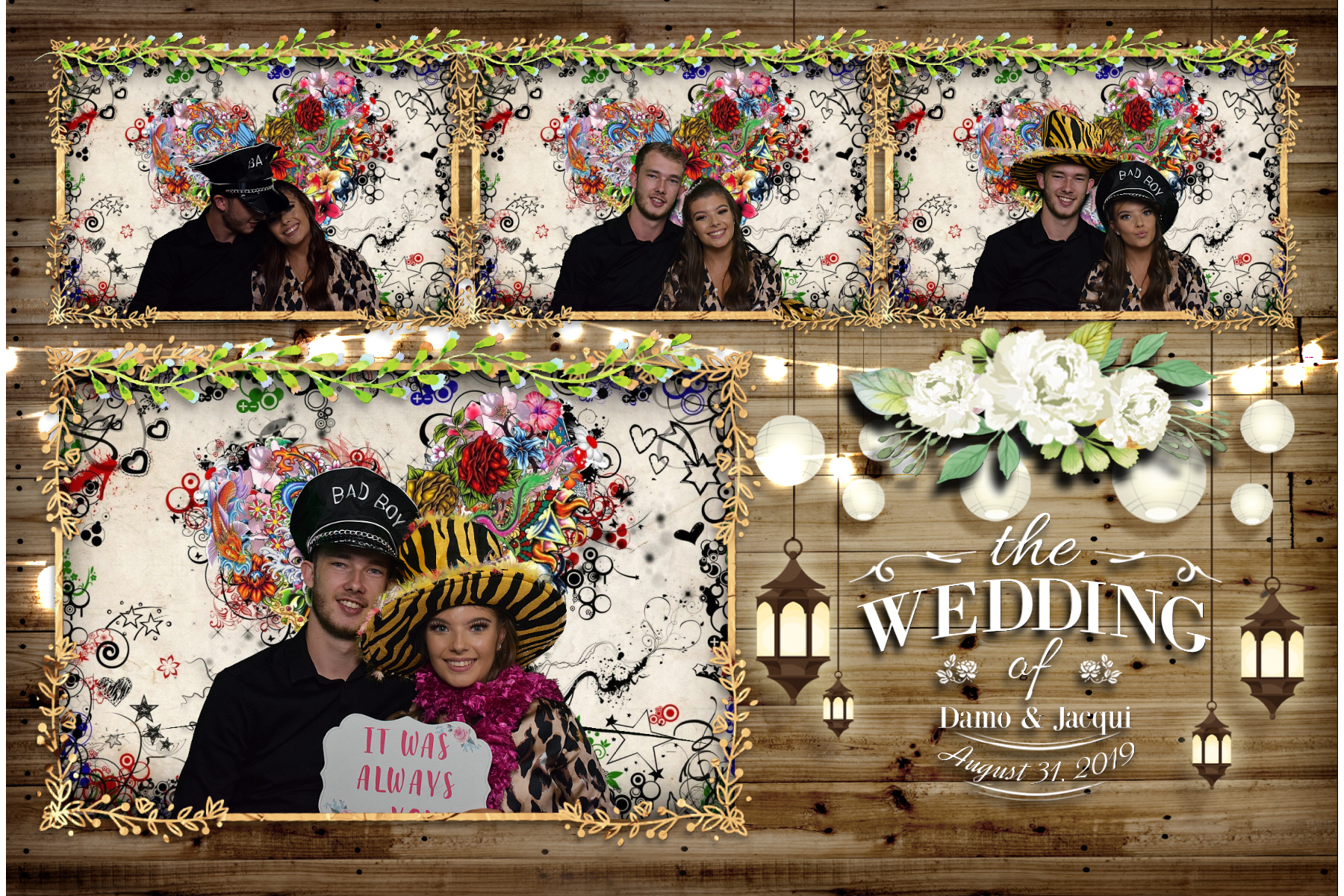 Damo and Jacqui | View more photos from the event at gallery.blissbooth.co.uk/u/BlissBooth/Damo-and-Jacqui